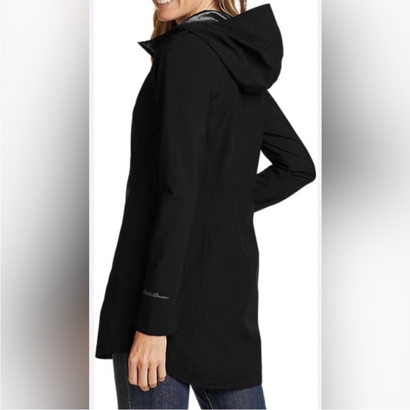 Eddie Bauer Weather Edge Women's Girl on the Go Trench Coat Like New XL - Picture 2 of 13